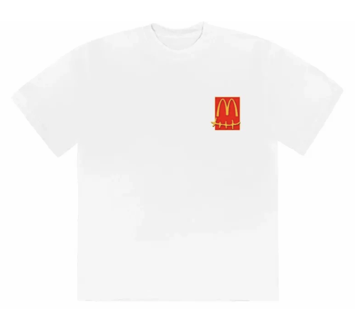 Travis Scott Travis Scott McDonalds Action Figure T-Shirt (White) Large Size US L / EU 52-54 / 3 - 1 Thumbnail