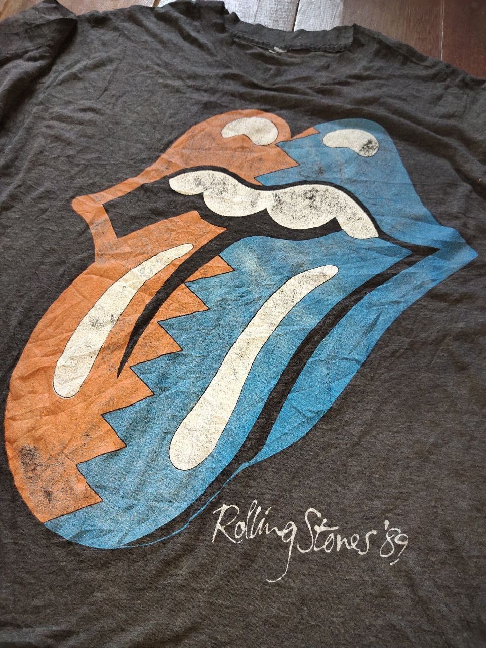 The Rolling Stones × Vintage Vintage 80s The Rolling Stones Tee Size US M / EU 48-50 / 2 - 7 Thumbnail