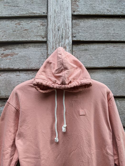 Acne studios pink ferris best sale face hoodie