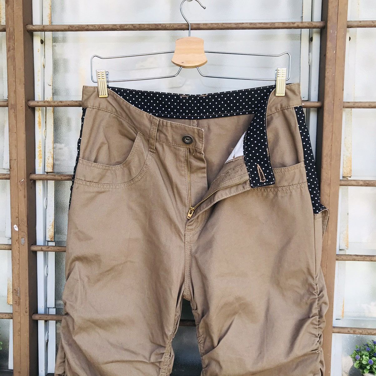 20471120 × Beauty Beast Rare Wrinkled knee distortion pant slimfit double waist Size US 32 / EU 48 - 16 Thumbnail