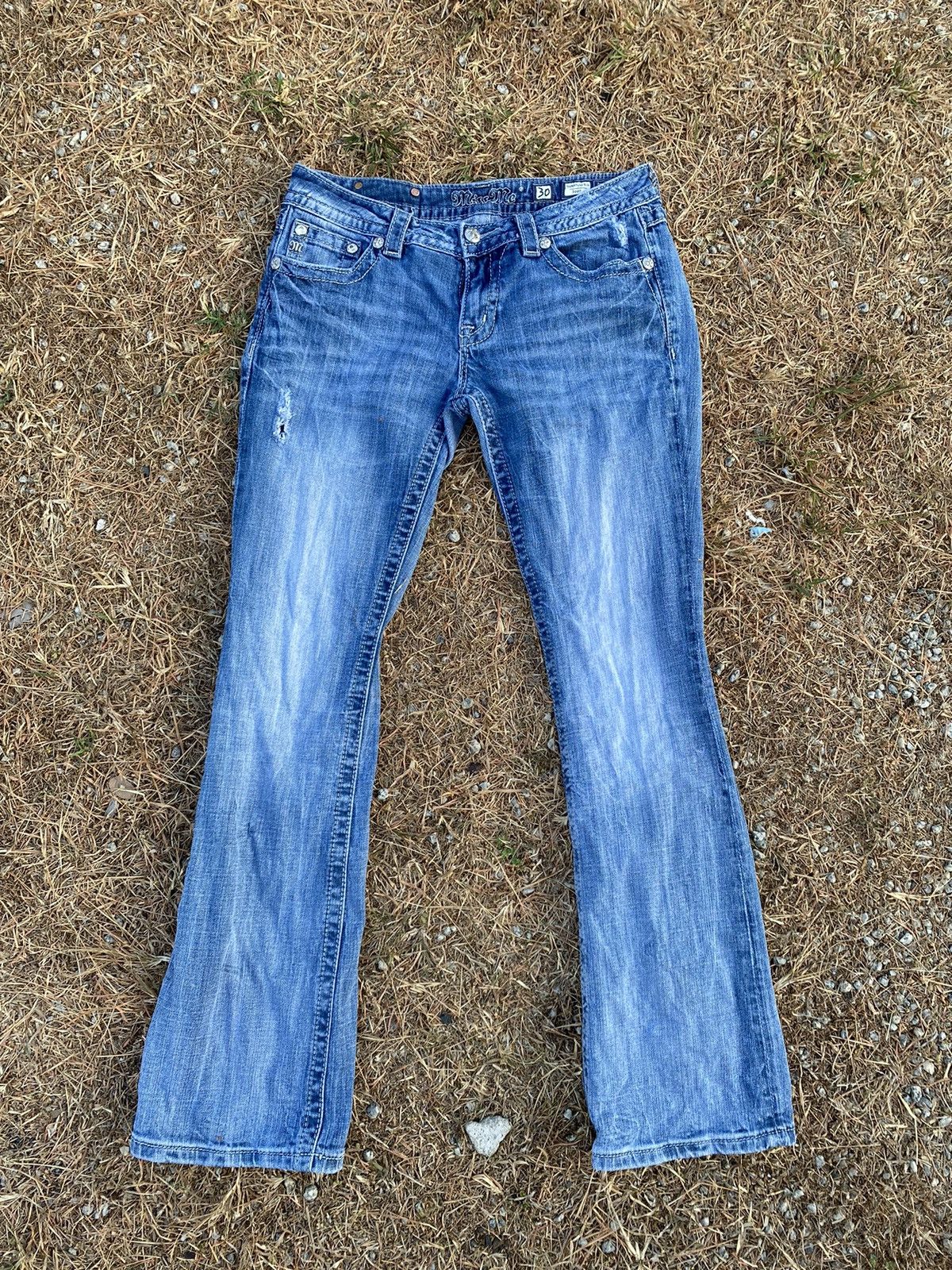 Jean Miss Me Signature-Rise Boot Jeans Size 31" - 5 Thumbnail
