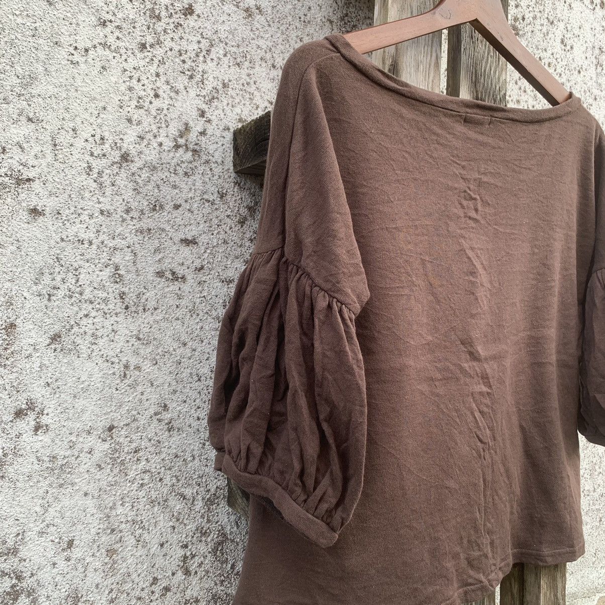 Japanese Brand × Journal Standard × Vintage JOUNAL STANDARD VINTAGE BALLON SLEEVE BUTTON UPS BLOUSE Size M / US 6-8 / IT 42-44 - 10 Thumbnail