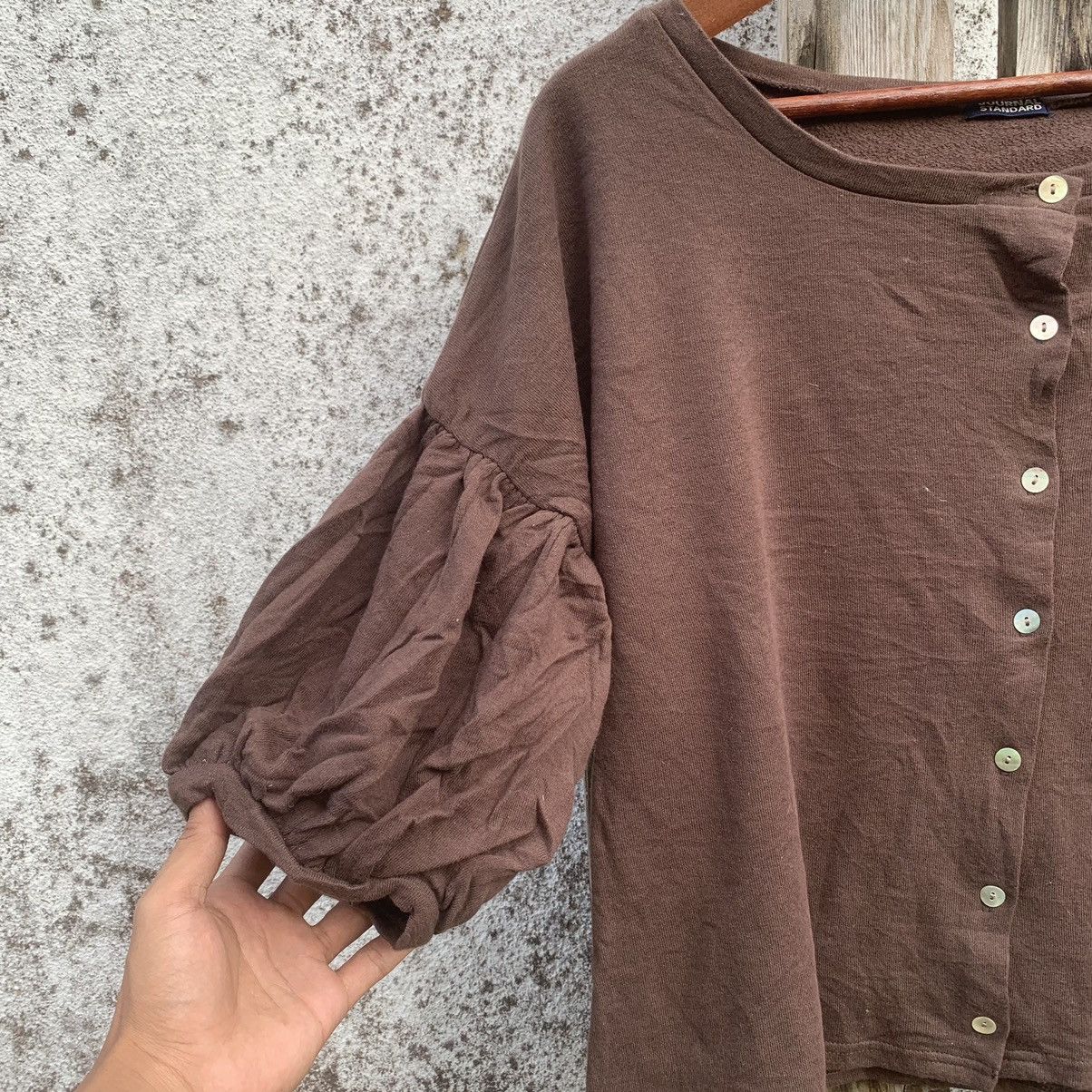 Japanese Brand × Journal Standard × Vintage JOUNAL STANDARD VINTAGE BALLON SLEEVE BUTTON UPS BLOUSE Size M / US 6-8 / IT 42-44 - 3 Thumbnail