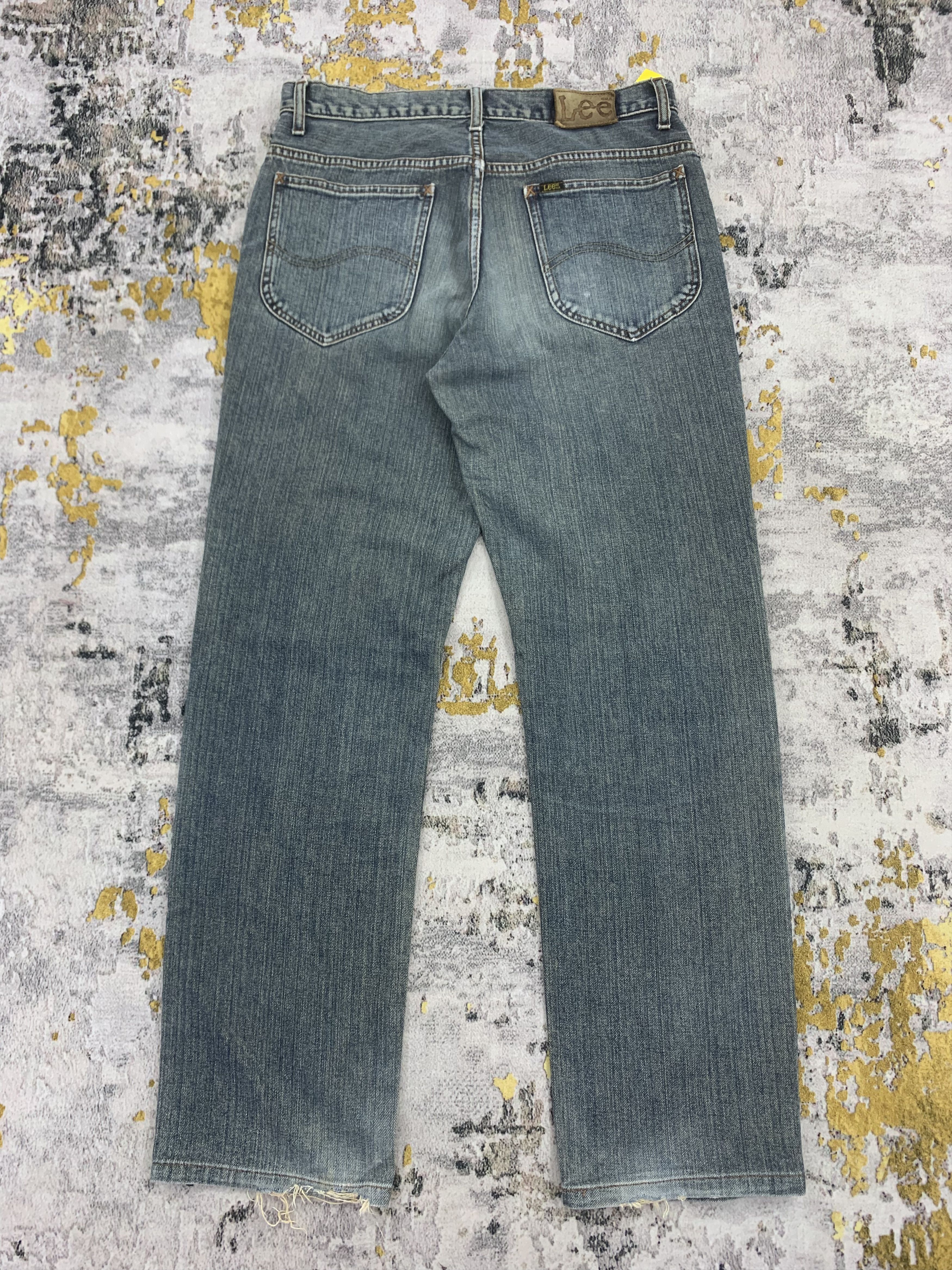 Lee Vintage Lee Dark Wash Jeans Faded High Waist Regular Size US 30 / EU 46 - 4 Thumbnail