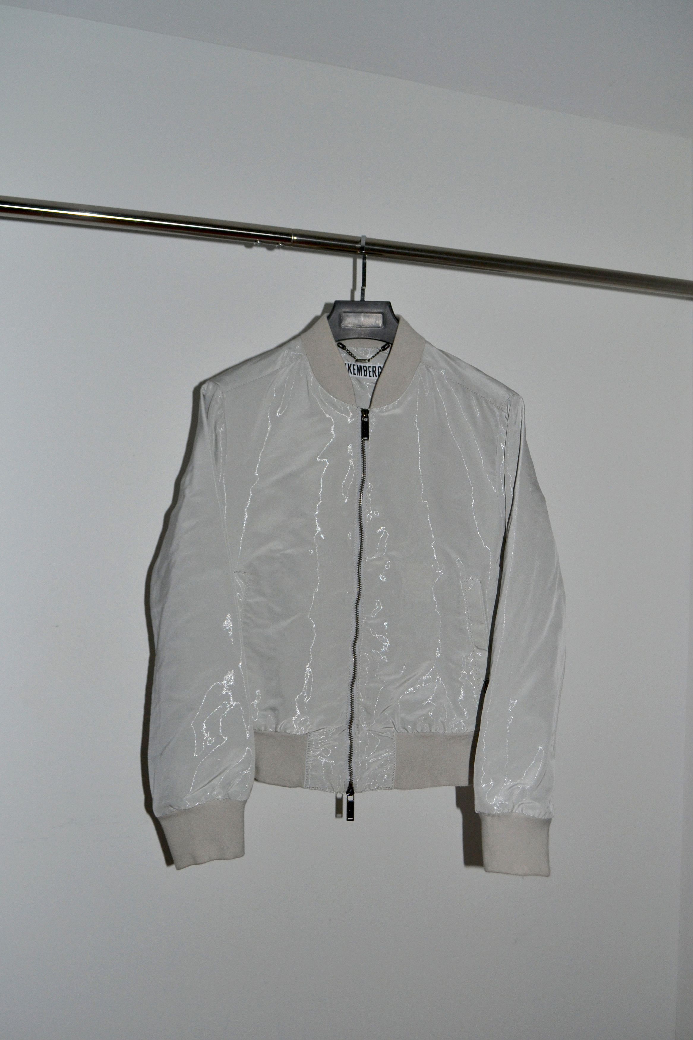 Dirk Bikkembergs Mid-2000s Iridescent Bomber Jacket Size US M / EU 48-50 / 2 - 1 Thumbnail