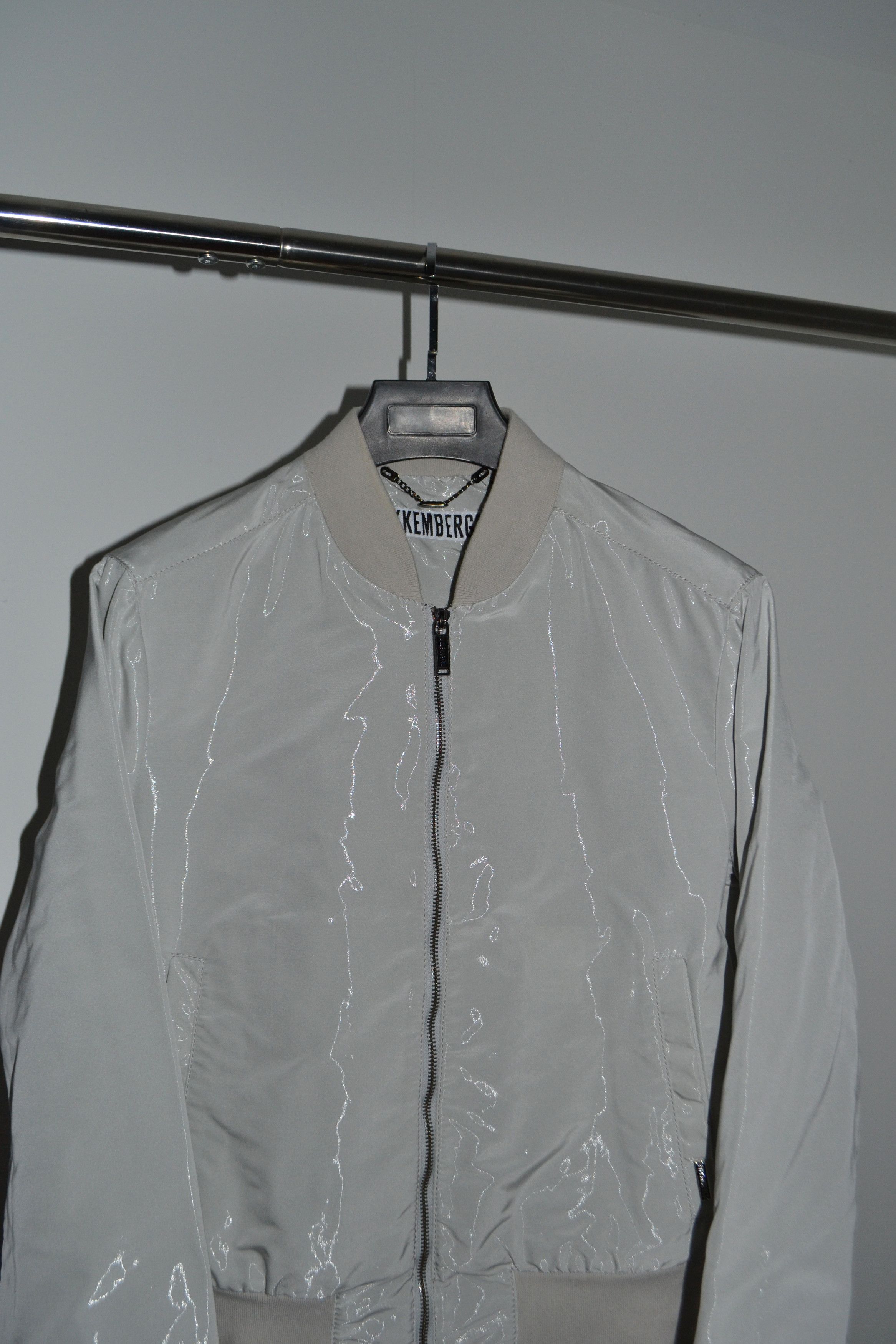 Dirk Bikkembergs Mid-2000s Iridescent Bomber Jacket Size US M / EU 48-50 / 2 - 2 Thumbnail