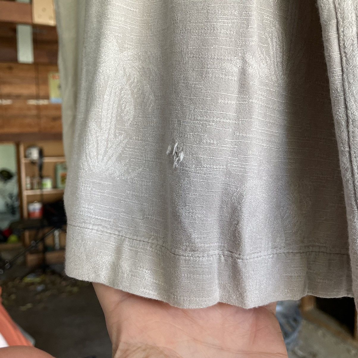 Vintage Vintage Rayon Camp Collar Earthtones Cigar Sopranos Size US XL / EU 56 / 4 - 5 Thumbnail