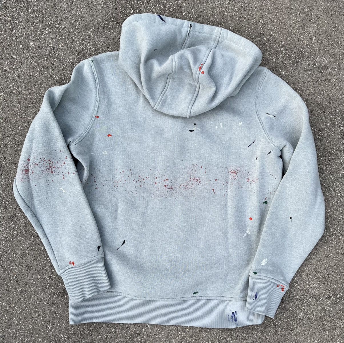 Carhartt Custom Carhartt Hoodie Painted Reworked 1/4 Zip Up Mockneck Size S / US 4 / IT 40 - 2 Thumbnail