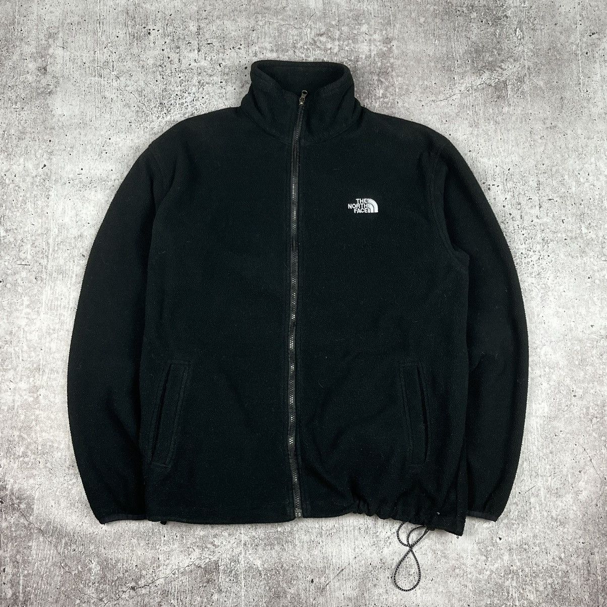 The North Face × Vintage Vintage 90s TNF the north face Fleece Zip Hoodie jacket Size US XL / EU 56 / 4 - 7 Thumbnail