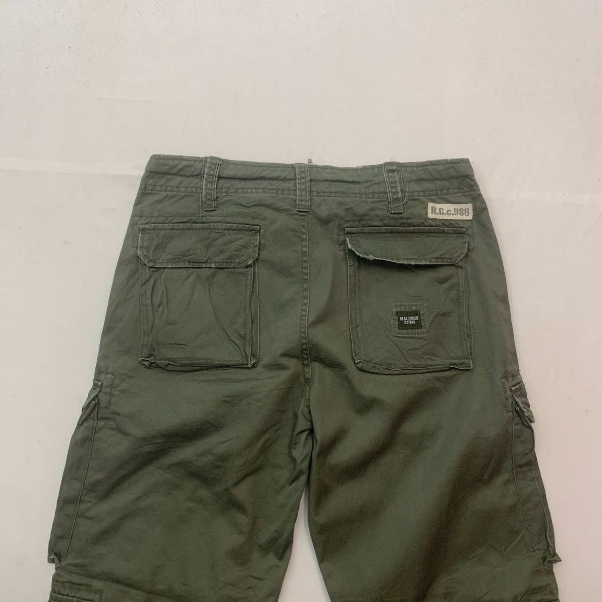 Japanese Brand 🍁SEND OFFERS🍁32x32 Utility 8-Pocket Real Crush Cargo Pants Size US 32 / EU 48 - 8 Thumbnail
