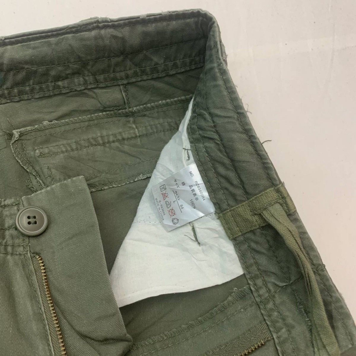 Japanese Brand 🍁SEND OFFERS🍁32x32 Utility 8-Pocket Real Crush Cargo Pants Size US 32 / EU 48 - 7 Thumbnail