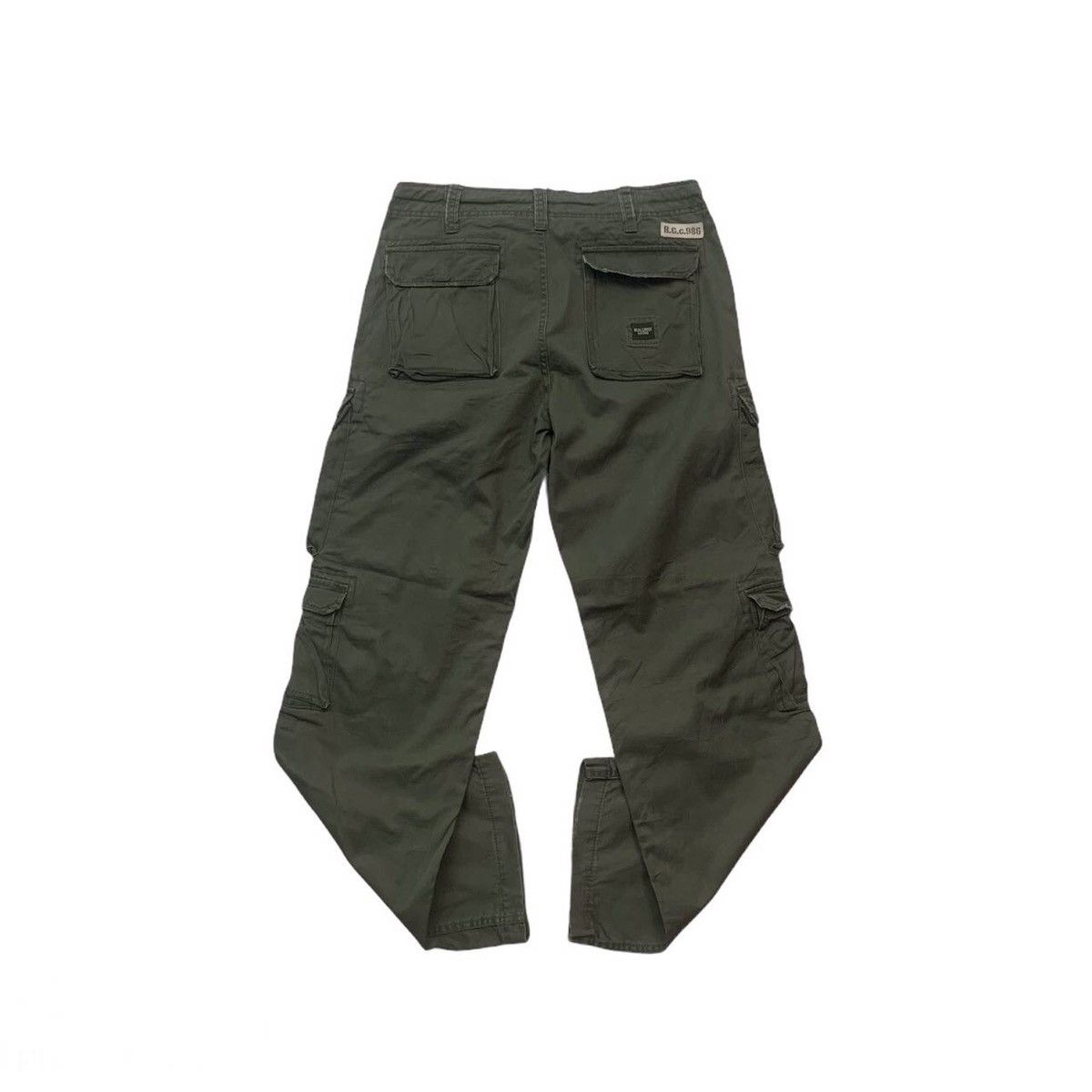 Japanese Brand 🍁SEND OFFERS🍁32x32 Utility 8-Pocket Real Crush Cargo Pants Size US 32 / EU 48 - 2 Thumbnail