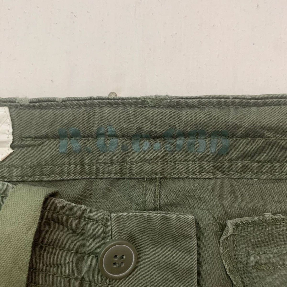 Japanese Brand 🍁SEND OFFERS🍁32x32 Utility 8-Pocket Real Crush Cargo Pants Size US 32 / EU 48 - 6 Thumbnail