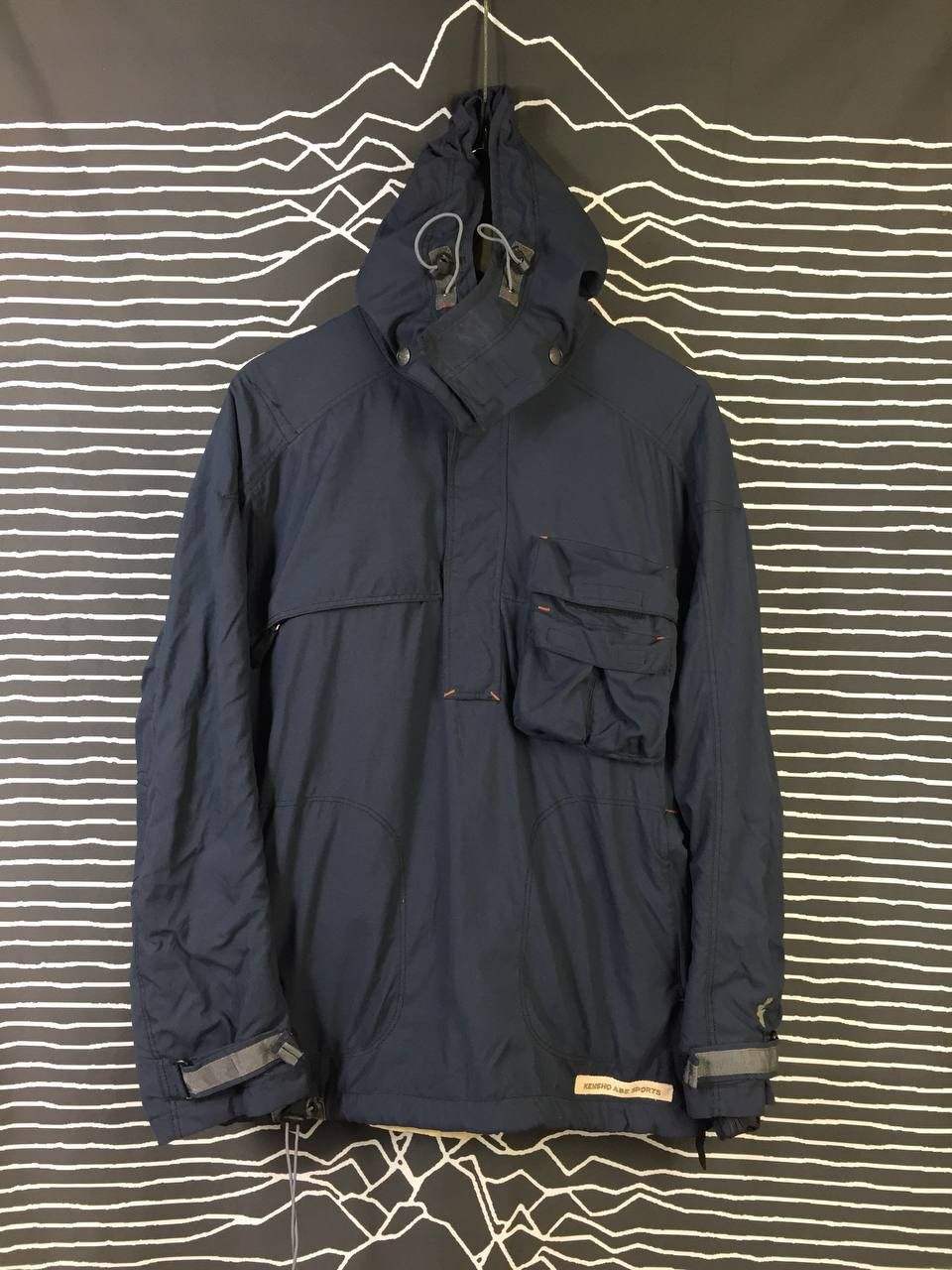 Japanese Brand Vtg Kensho Abe Sports Anorak Hooded Utility Gorpcore Jacket Size US M / EU 48-50 / 2 - 3 Thumbnail