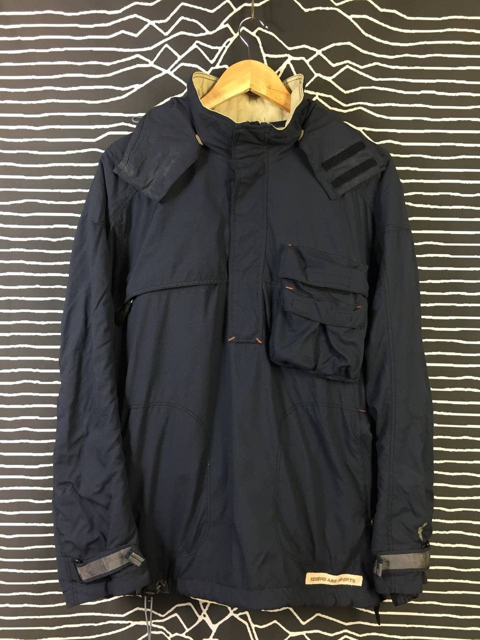 Japanese Brand Vtg Kensho Abe Sports Anorak Hooded Utility Gorpcore Jacket Size US M / EU 48-50 / 2 - 4 Thumbnail