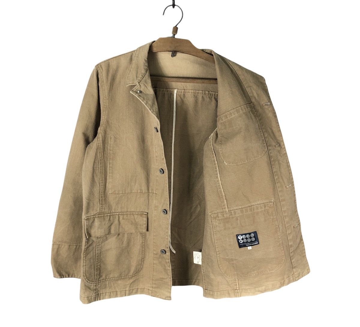 Japanese Brand × Takeo Kikuchi Takeo Kikuchi Chore Workwear Coat Size US L / EU 52-54 / 3 - 2 Thumbnail