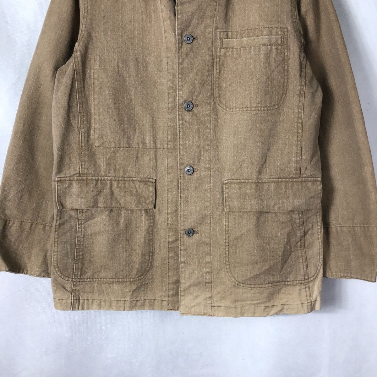 Japanese Brand × Takeo Kikuchi Takeo Kikuchi Chore Workwear Coat Size US L / EU 52-54 / 3 - 5 Thumbnail