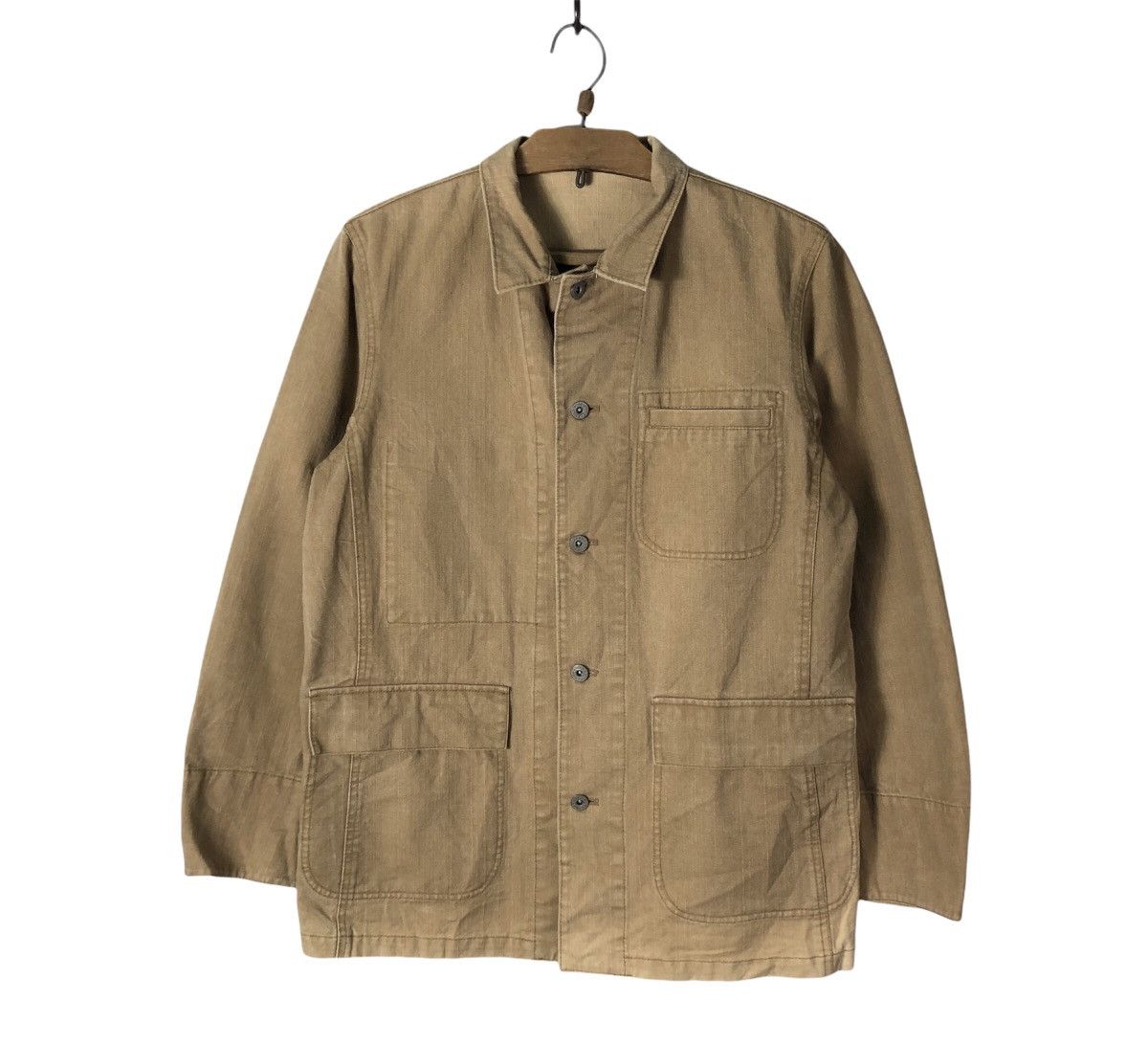 Japanese Brand × Takeo Kikuchi Takeo Kikuchi Chore Workwear Coat Size US L / EU 52-54 / 3 - 1 Thumbnail