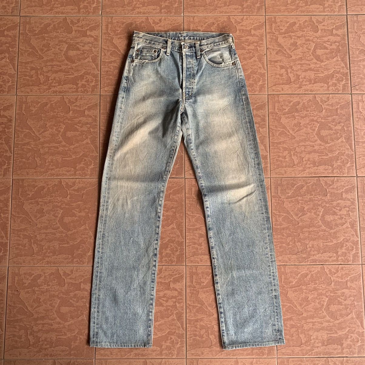 Levi's × Levi's Vintage Clothing × Vintage 💥 1990’s VINTAGE LEVI’S 503XX REDLINE JEANS SELVEDGE 28x32 Size US 28 / EU 44 - 1 Thumbnail