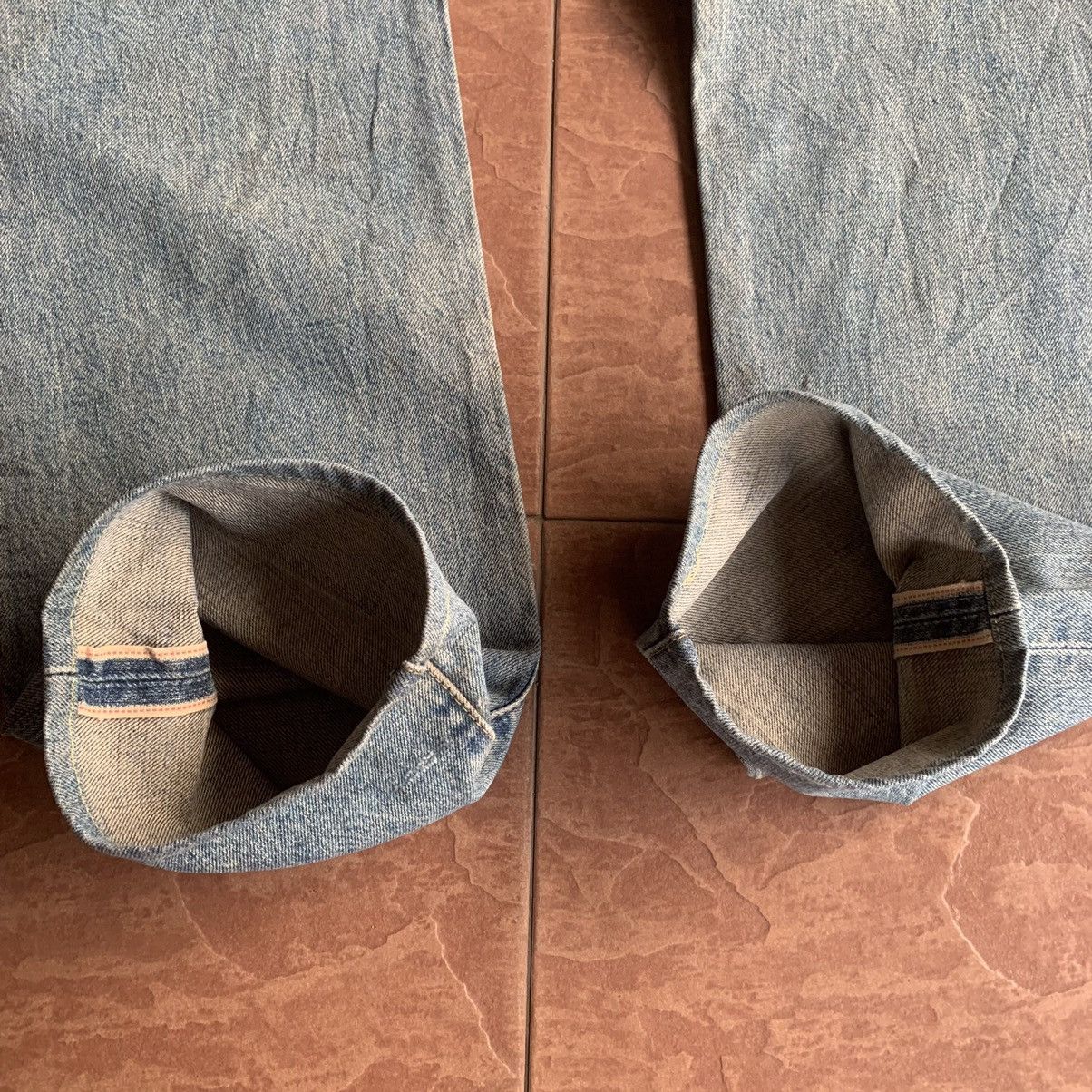 Levi's × Levi's Vintage Clothing × Vintage 💥 1990’s VINTAGE LEVI’S 503XX REDLINE JEANS SELVEDGE 28x32 Size US 28 / EU 44 - 13 Thumbnail