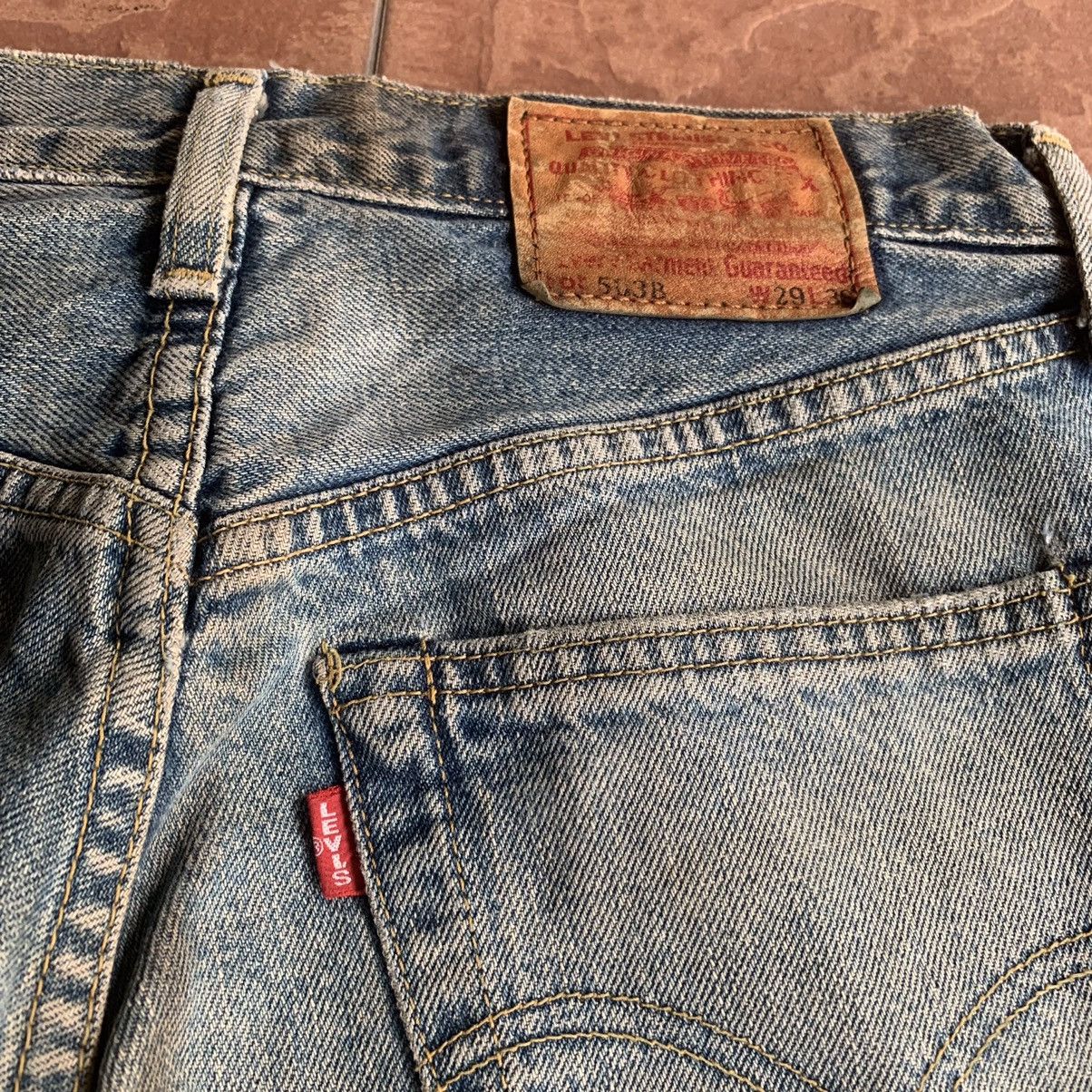 Levi's × Levi's Vintage Clothing × Vintage 💥 1990’s VINTAGE LEVI’S 503XX REDLINE JEANS SELVEDGE 28x32 Size US 28 / EU 44 - 12 Thumbnail