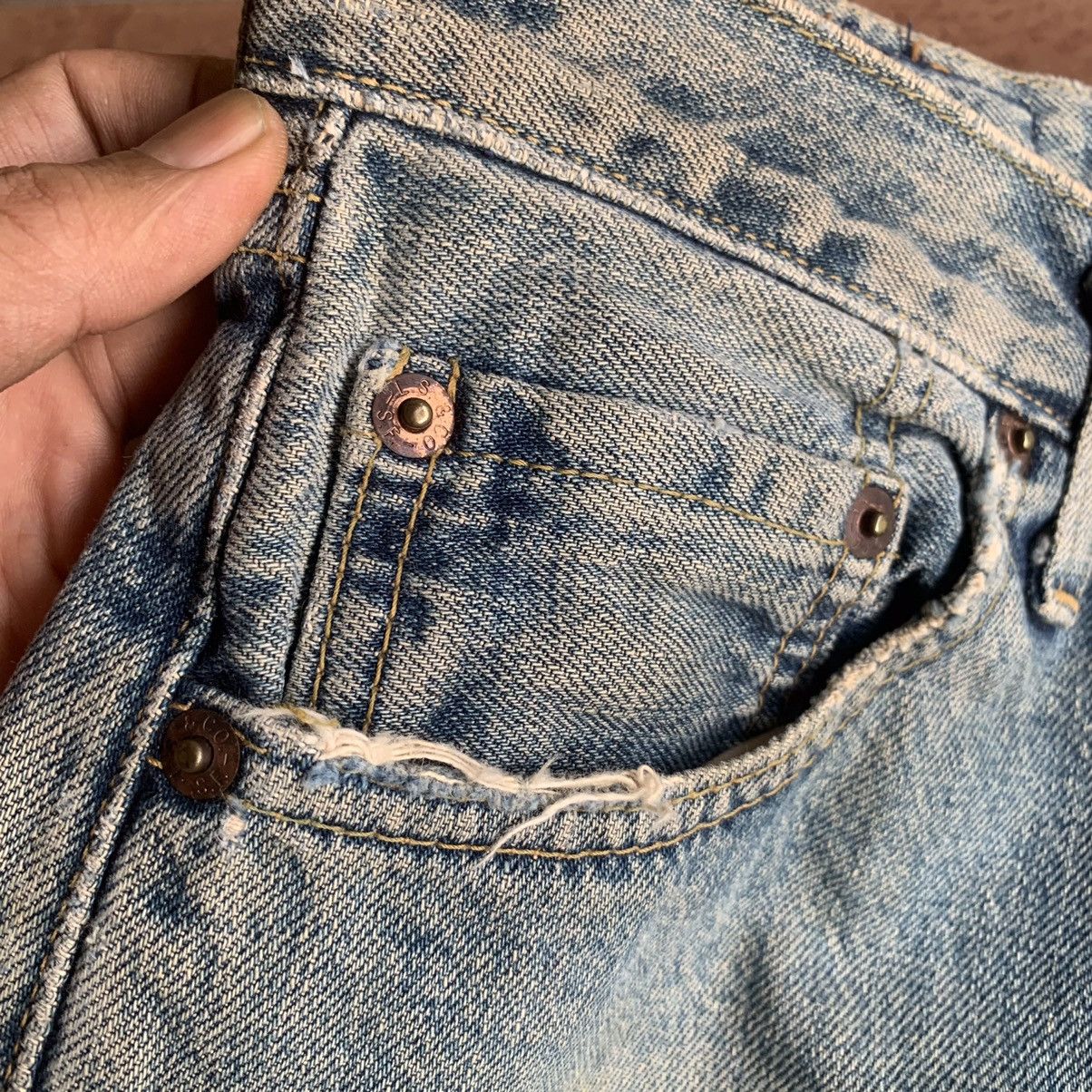 Levi's × Levi's Vintage Clothing × Vintage 💥 1990’s VINTAGE LEVI’S 503XX REDLINE JEANS SELVEDGE 28x32 Size US 28 / EU 44 - 3 Thumbnail