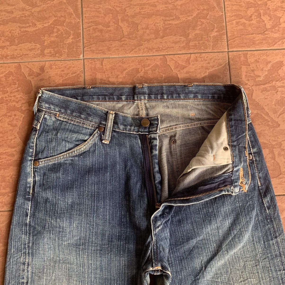 Japanese Brand × Vintage 💥 REDLINE! 31x33 VINTAGE MAVERIC BLUE BELL JEANS SELVEDGE Size US 31 - 7 Thumbnail