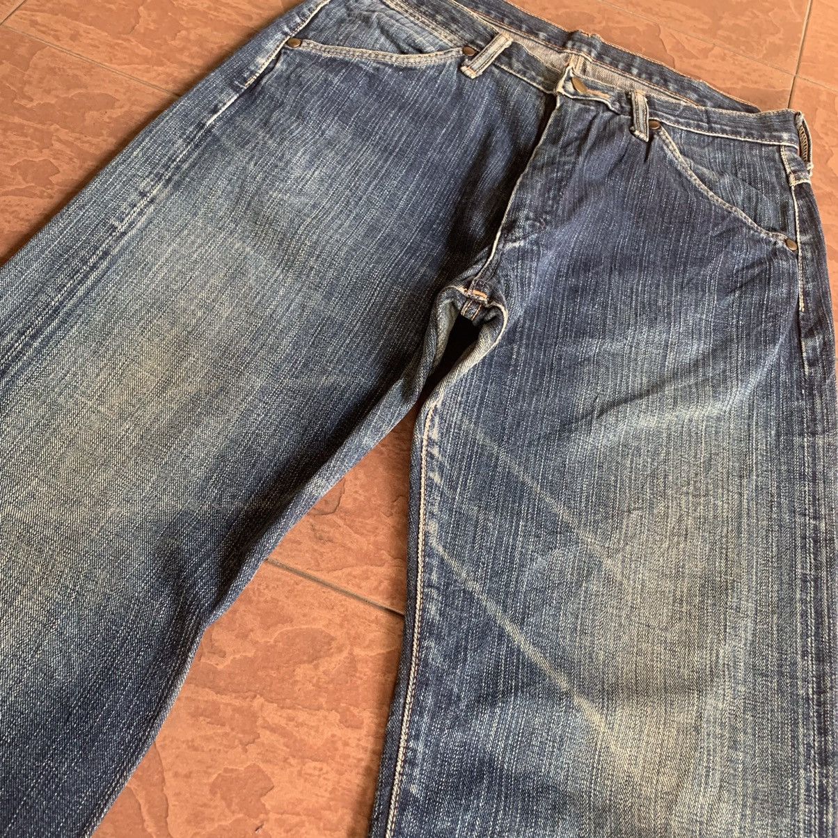 Japanese Brand × Vintage 💥 REDLINE! 31x33 VINTAGE MAVERIC BLUE BELL JEANS SELVEDGE Size US 31 - 5 Thumbnail