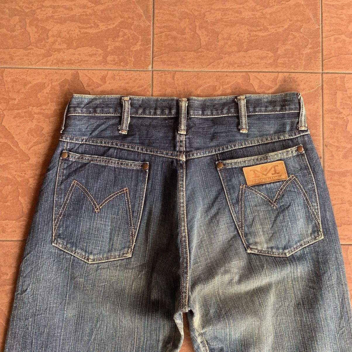 Japanese Brand × Vintage 💥 REDLINE! 31x33 VINTAGE MAVERIC BLUE BELL JEANS SELVEDGE Size US 31 - 11 Thumbnail