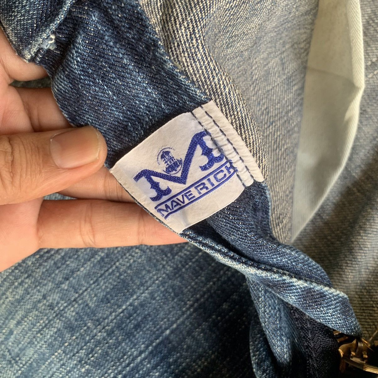 Japanese Brand × Vintage 💥 REDLINE! 31x33 VINTAGE MAVERIC BLUE BELL JEANS SELVEDGE Size US 31 - 9 Thumbnail