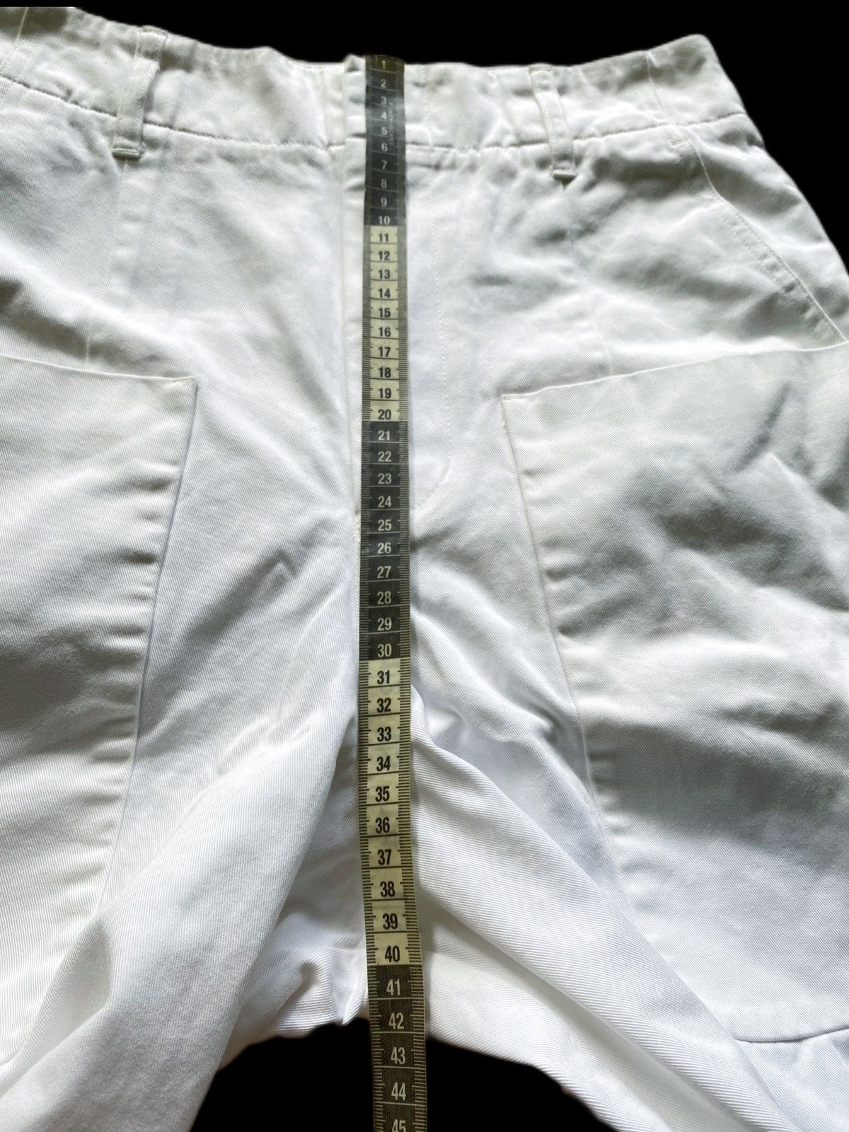 Japanese Brand L’Atelier Denime D’ IENA Big pocket Baggy Capris Size 28" / US 6 / IT 42 - 9 Thumbnail