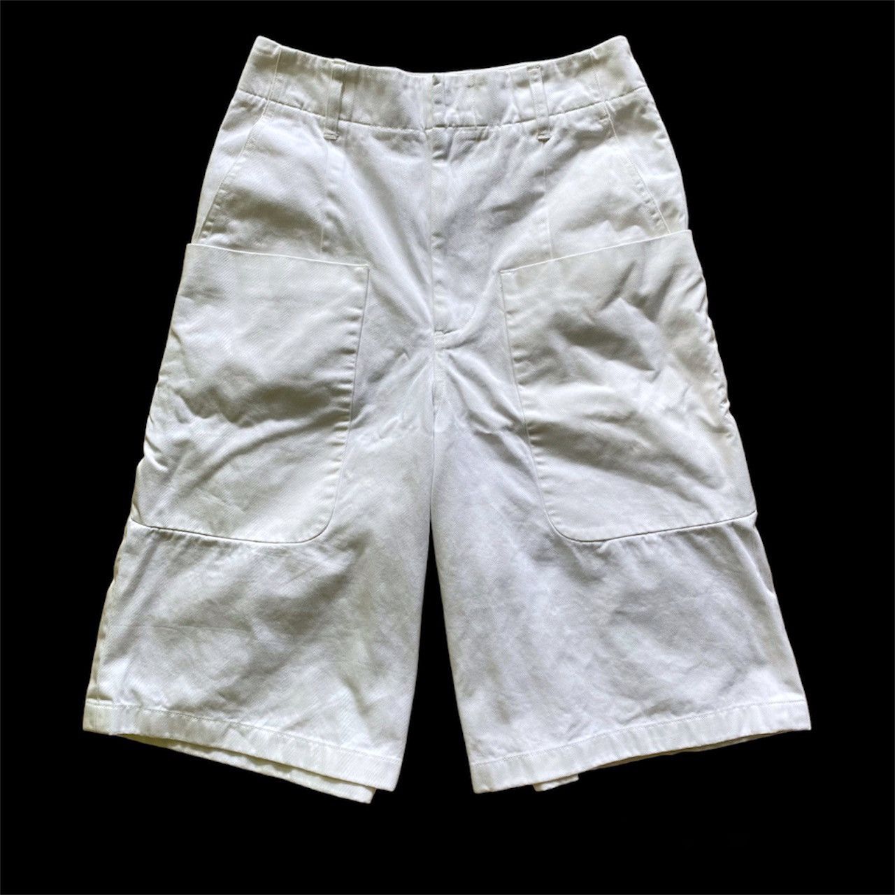 Japanese Brand L’Atelier Denime D’ IENA Big pocket Baggy Capris Size 28" / US 6 / IT 42 - 2 Thumbnail