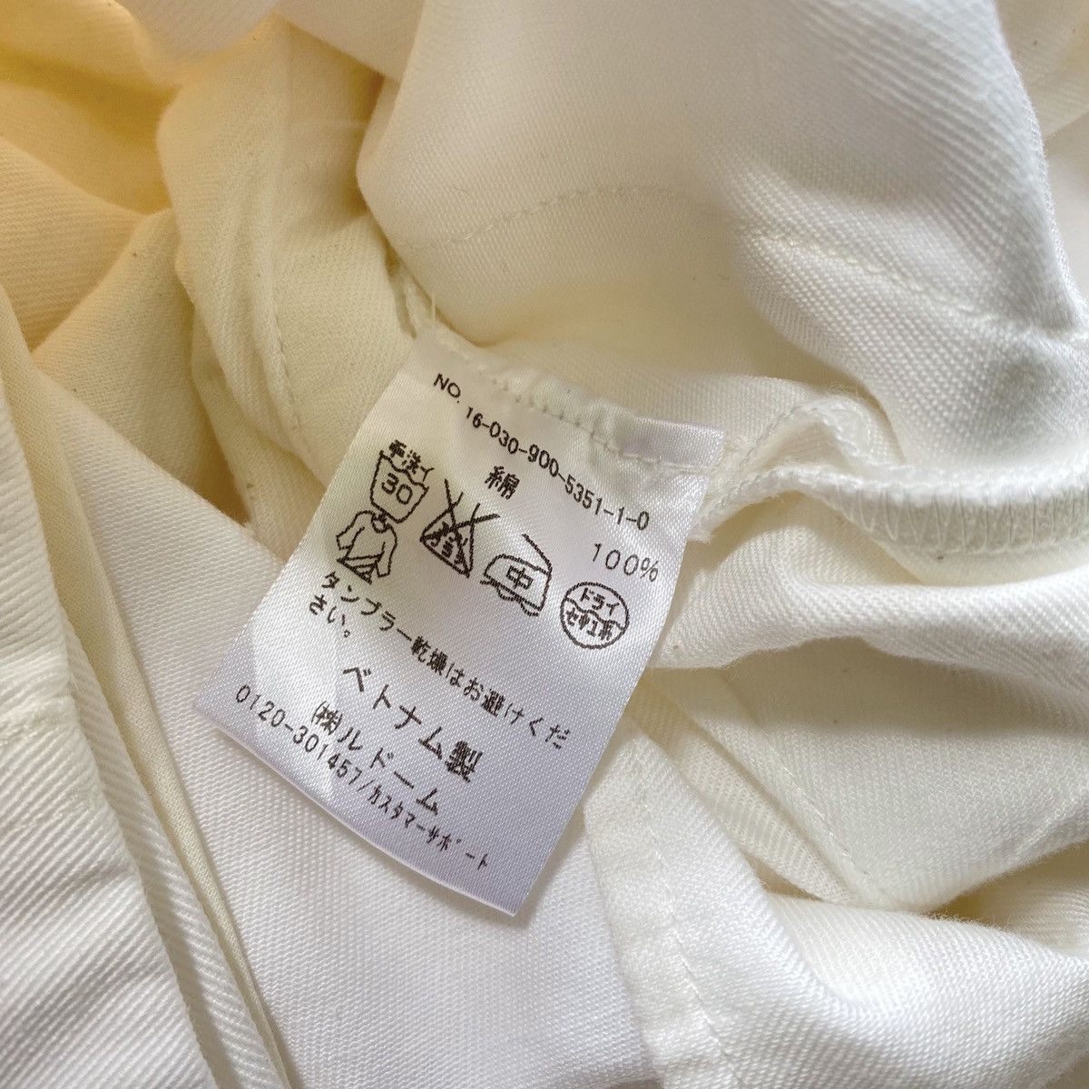 Japanese Brand L’Atelier Denime D’ IENA Big pocket Baggy Capris Size 28" / US 6 / IT 42 - 6 Thumbnail