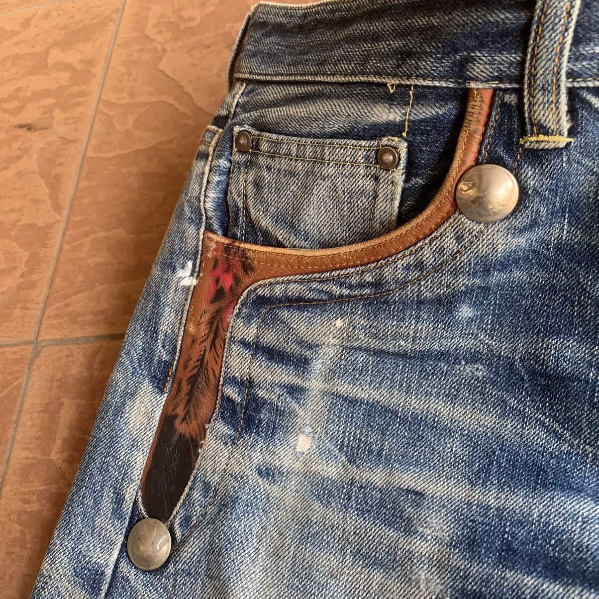 Japanese Brand × Liberty × Vintage 💥REDLINE! VTG GEMSTONE LIBERTY 32x32 JEANS SELVEDGE DENIM Size US 32 / EU 48 - 17 Thumbnail
