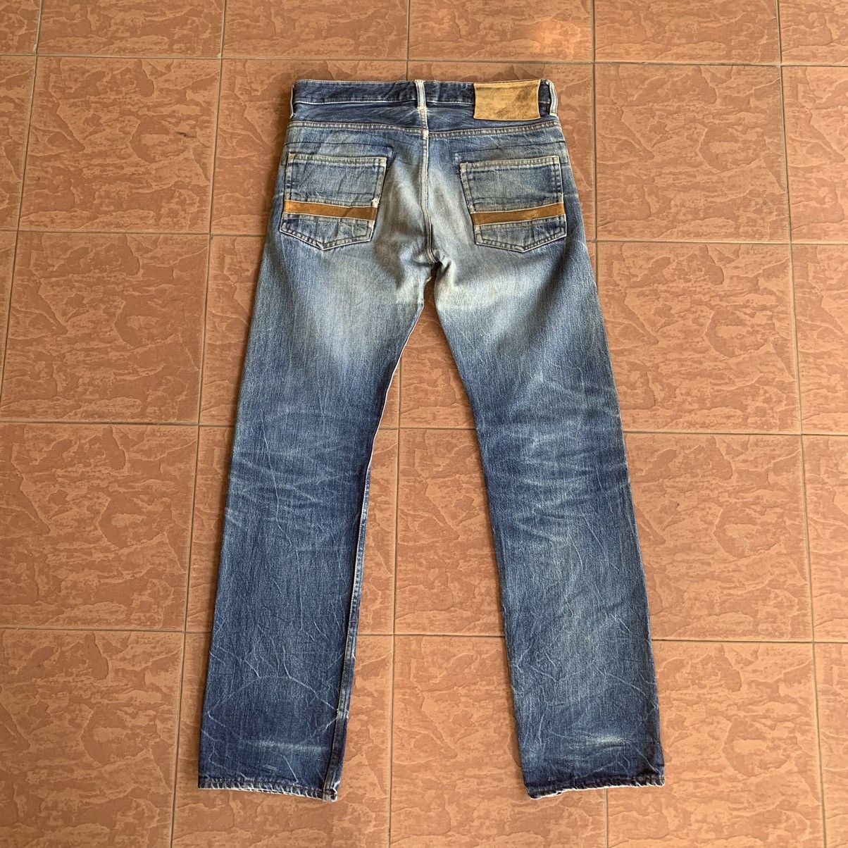 Japanese Brand × Liberty × Vintage 💥REDLINE! VTG GEMSTONE LIBERTY 32x32 JEANS SELVEDGE DENIM Size US 32 / EU 48 - 11 Thumbnail