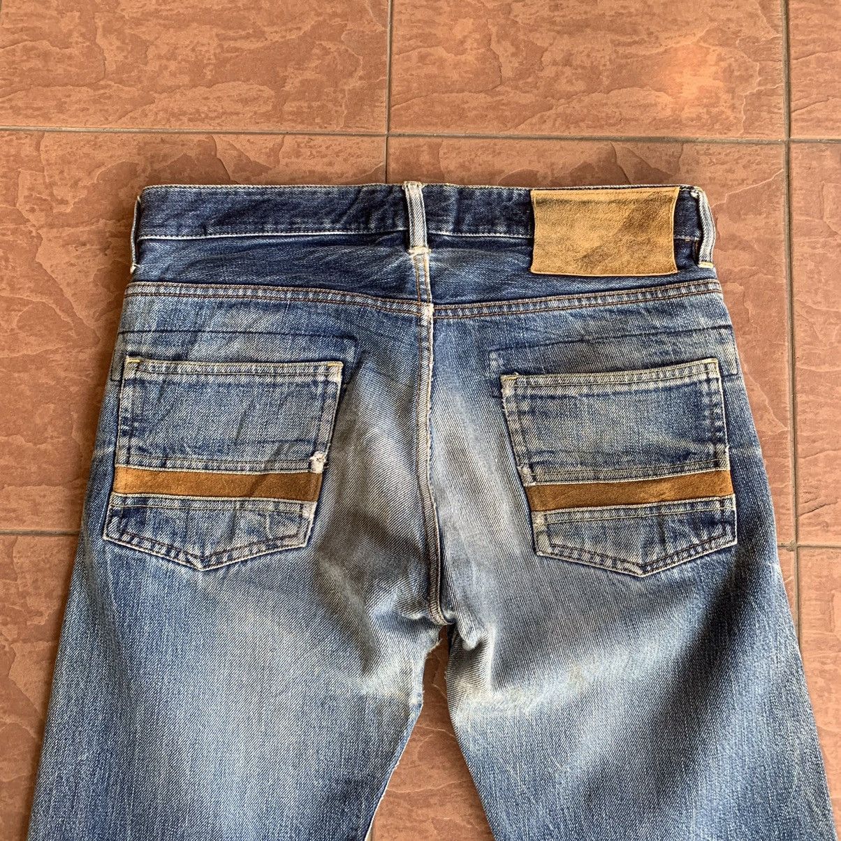 Japanese Brand × Liberty × Vintage 💥REDLINE! VTG GEMSTONE LIBERTY 32x32 JEANS SELVEDGE DENIM Size US 32 / EU 48 - 12 Thumbnail