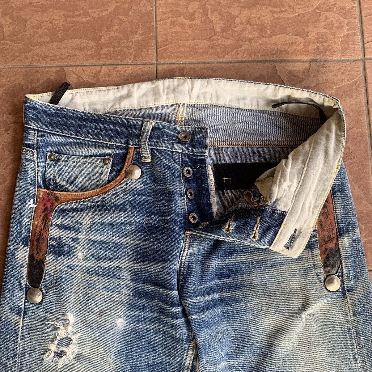Japanese Brand × Liberty × Vintage 💥REDLINE! VTG GEMSTONE LIBERTY 32x32 JEANS SELVEDGE DENIM Size US 32 / EU 48 - 7 Thumbnail