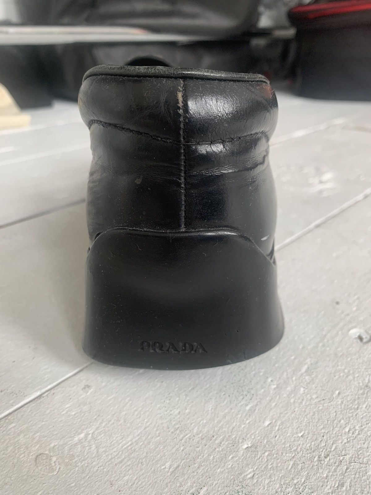 Prada Prada FW98 Chunky Square Loafers | Grailed