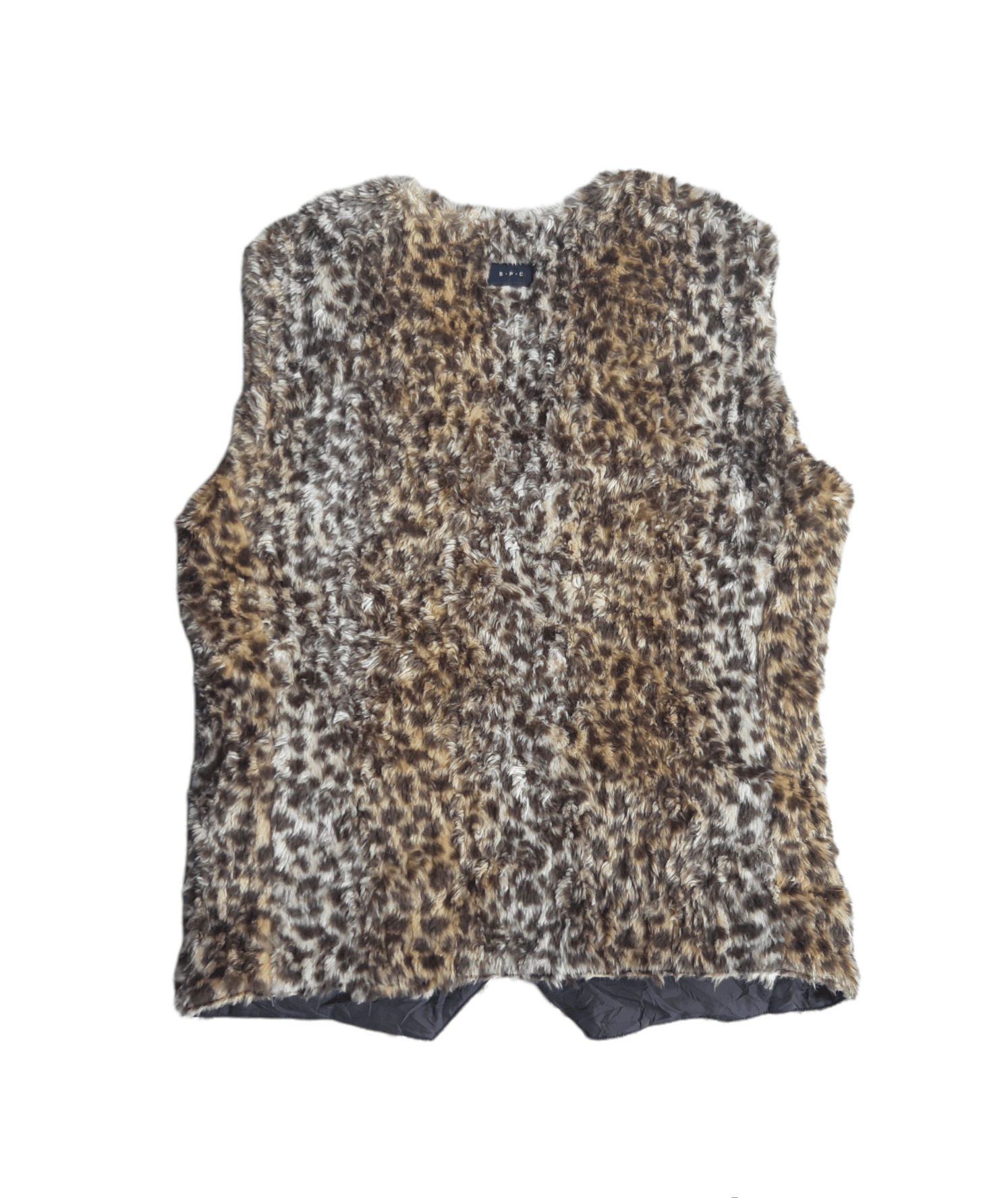 Japanese Brand × Vintage True Vintage Japanese B.P.C Womenswear Leopard Vest Size M / US 6-8 / IT 42-44 - 2 Thumbnail