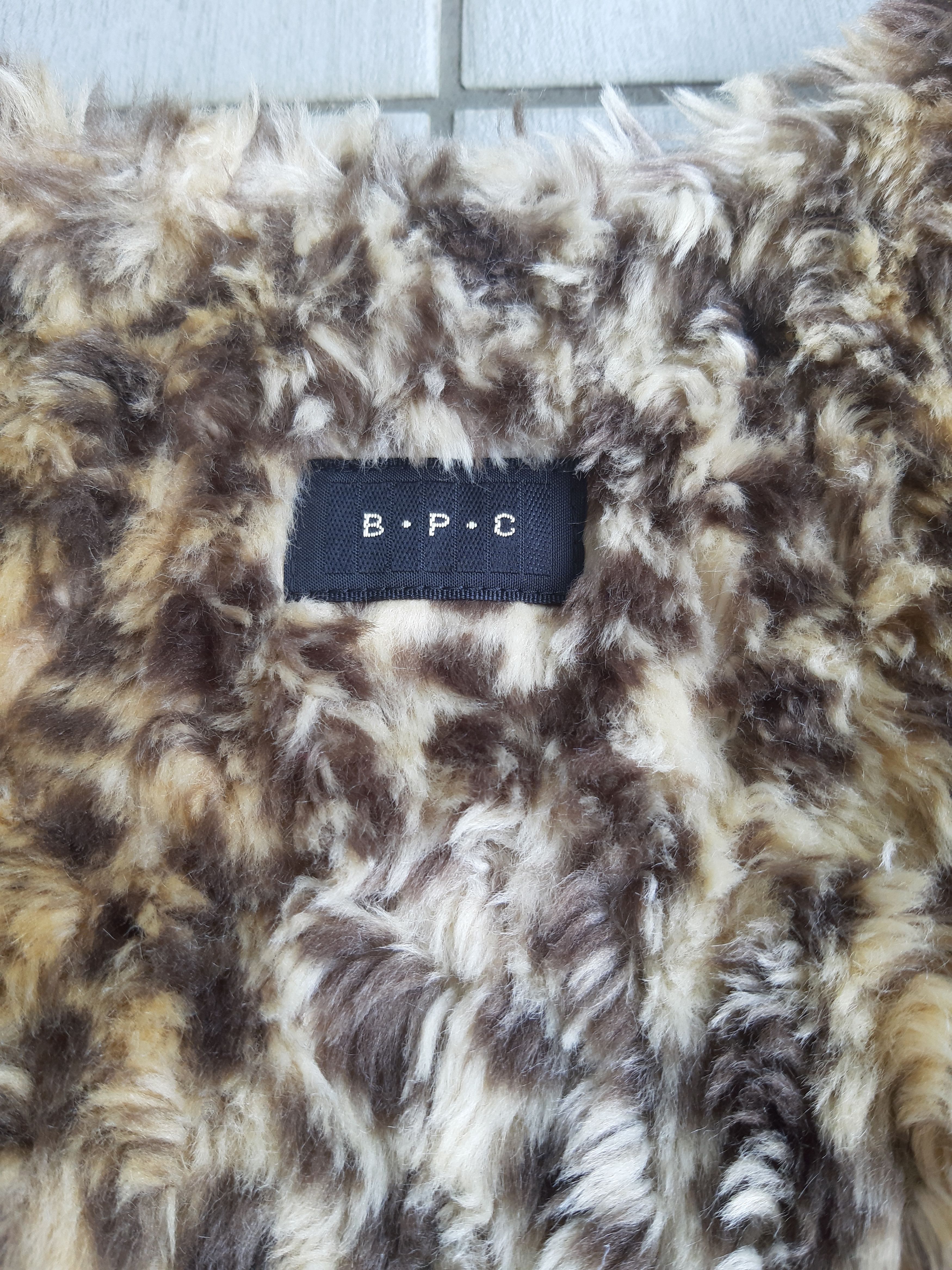 Japanese Brand × Vintage True Vintage Japanese B.P.C Womenswear Leopard Vest Size M / US 6-8 / IT 42-44 - 5 Thumbnail