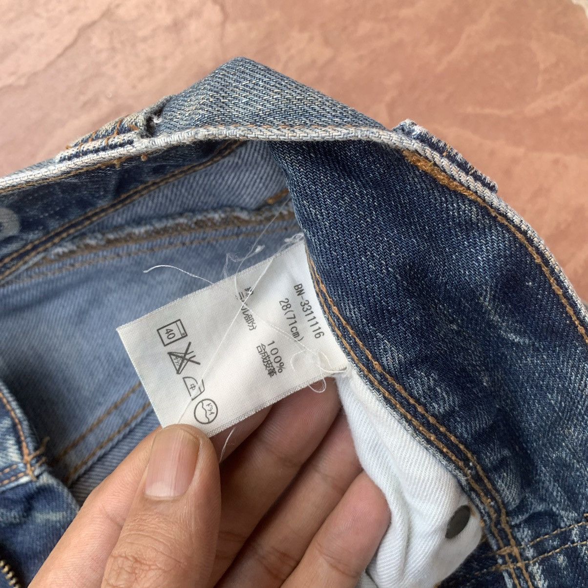 Japanese Brand × Vintage JAPANESE VINTAGE BACK NUMBER CURVED-C LEGS JEANS PANTS Size US 28 / EU 44 - 8 Thumbnail