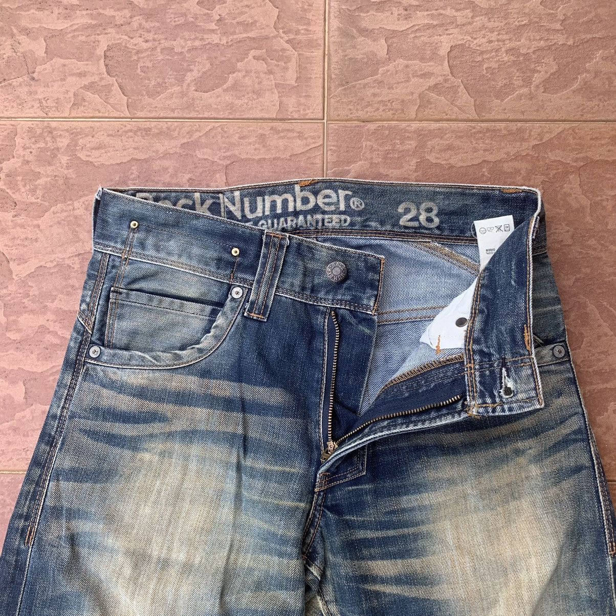 Japanese Brand × Vintage JAPANESE VINTAGE BACK NUMBER CURVED-C LEGS JEANS PANTS Size US 28 / EU 44 - 6 Thumbnail