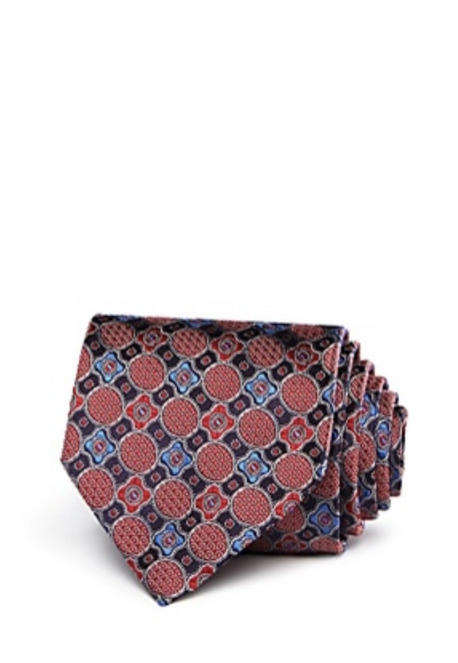 Ermenegildo Zegna Medallion Silk Tie