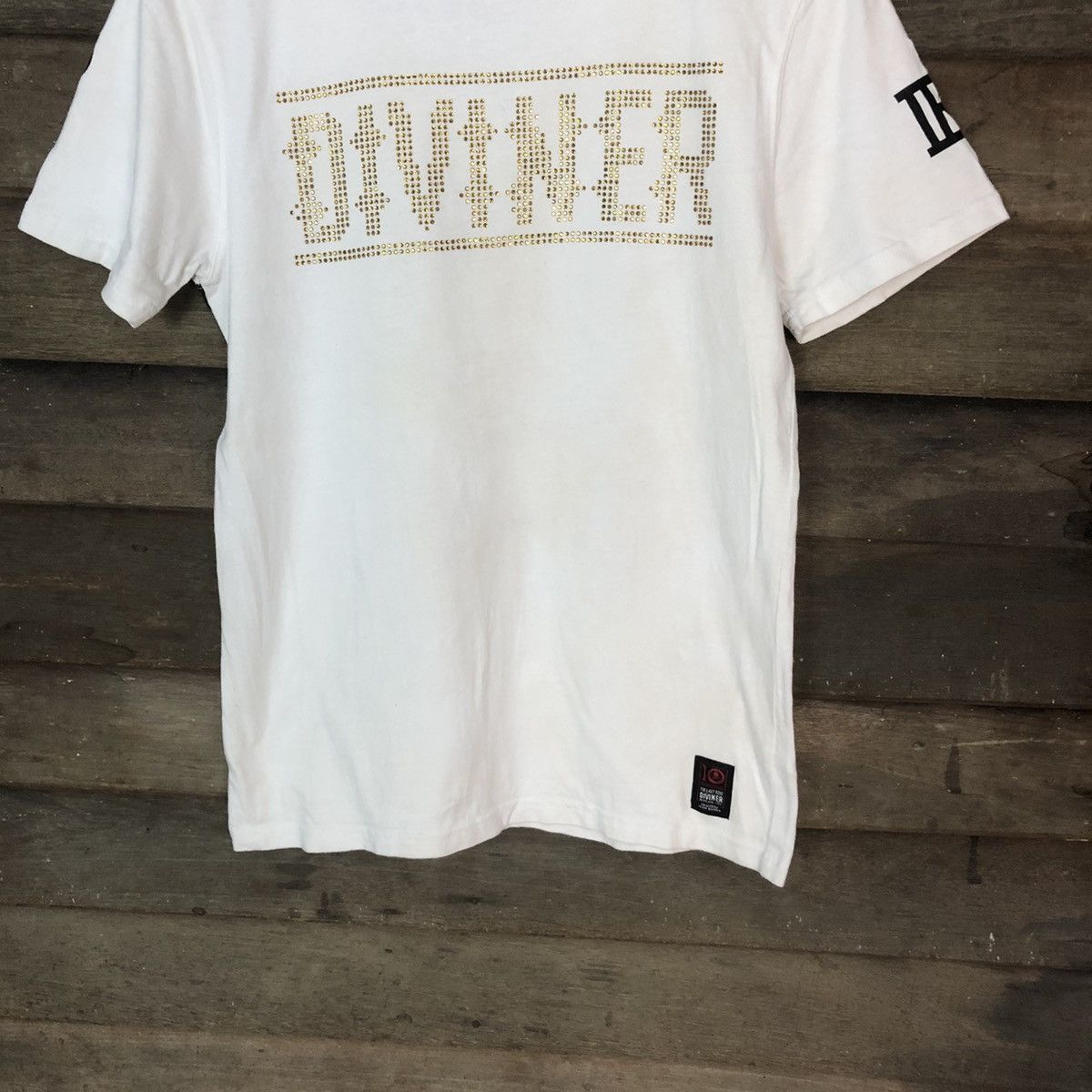 Japanese Brand Diviner big Skulls punk seditionaries White Tee #6838 Size US S / EU 44-46 / 1 - 8 Thumbnail