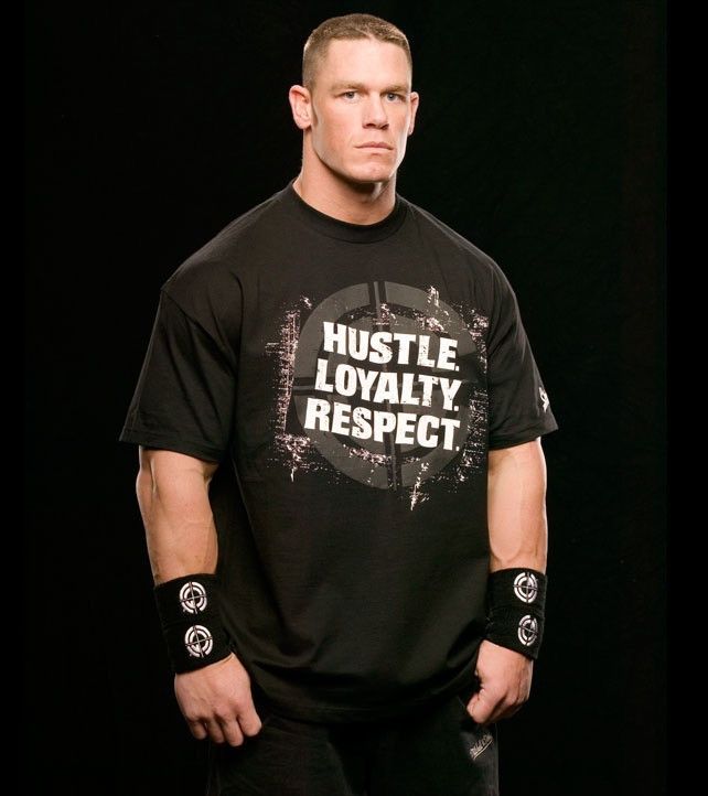 Vintage × WWE Vintage 2006 John Cena Hustle Loyalty Respect Wrestlemania Size US L / EU 52-54 / 3 - 8 Thumbnail