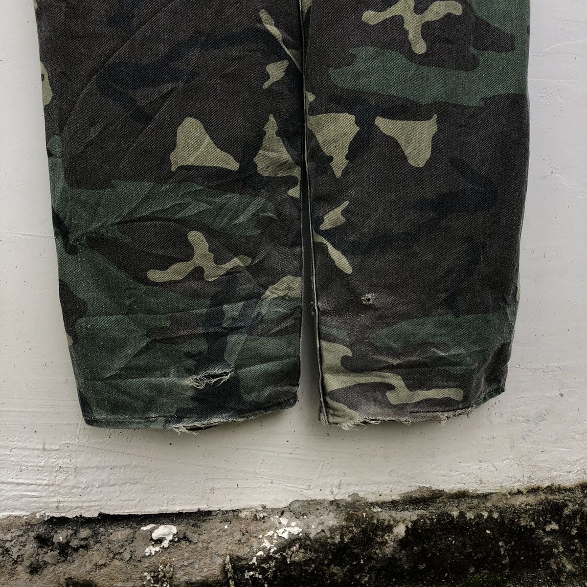 Liberty Vintage Double Knee Camo LIBERTY Overalls Size US 32 / EU 48 - 6 Thumbnail