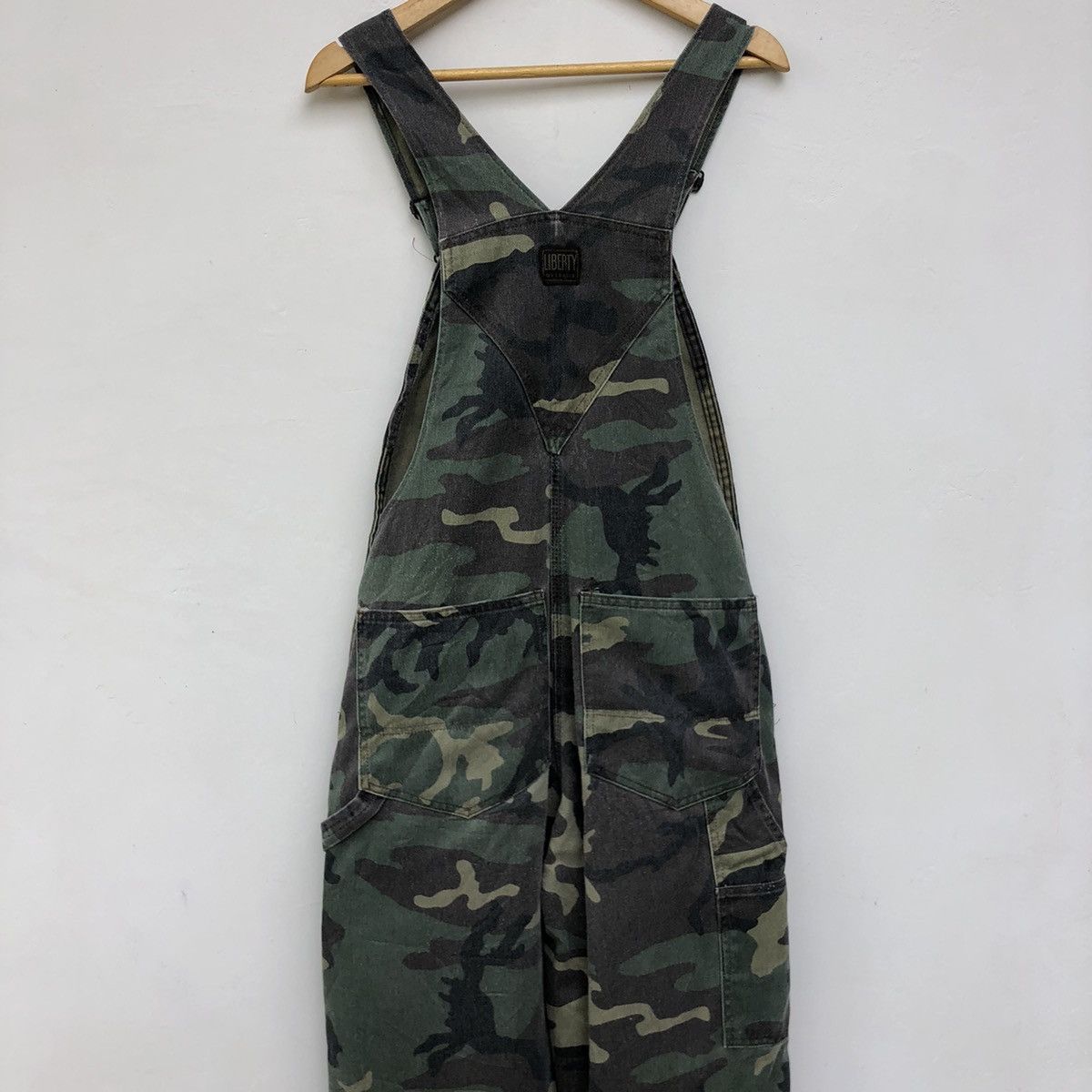 Liberty Vintage Double Knee Camo LIBERTY Overalls Size US 32 / EU 48 - 4 Thumbnail