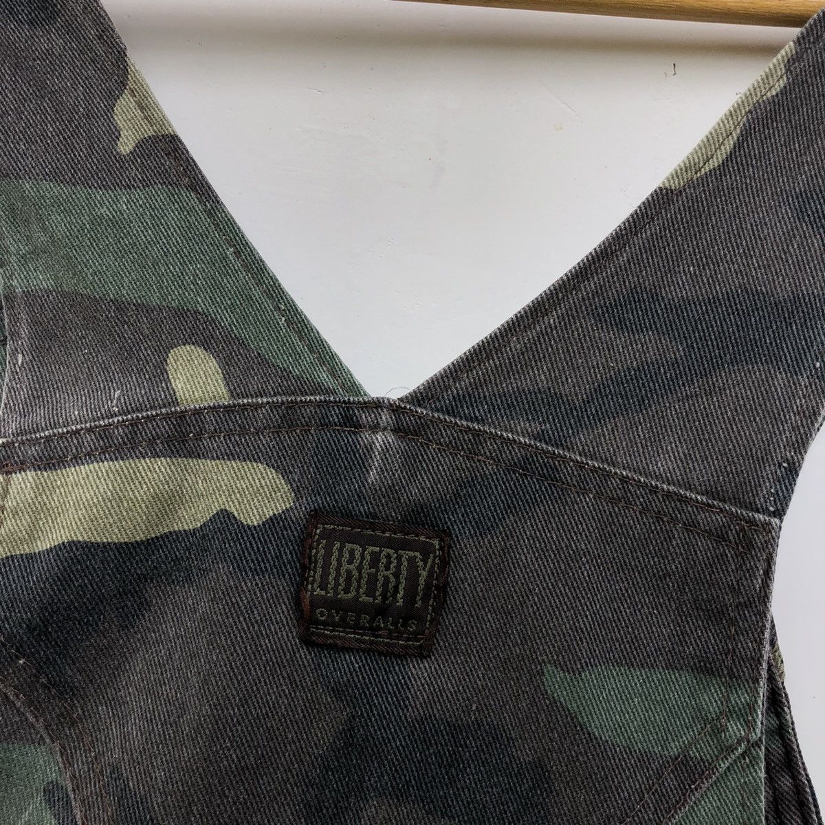 Liberty Vintage Double Knee Camo LIBERTY Overalls Size US 32 / EU 48 - 5 Thumbnail