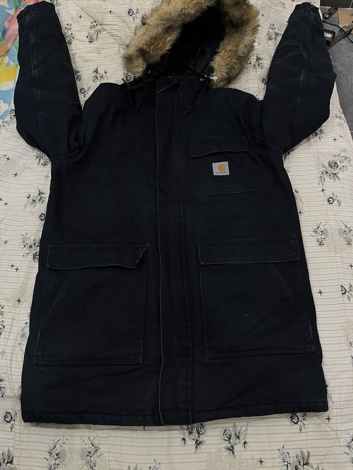 Yyy). VINTAGE CARHARTT SIBERIAN PARKA JACKET