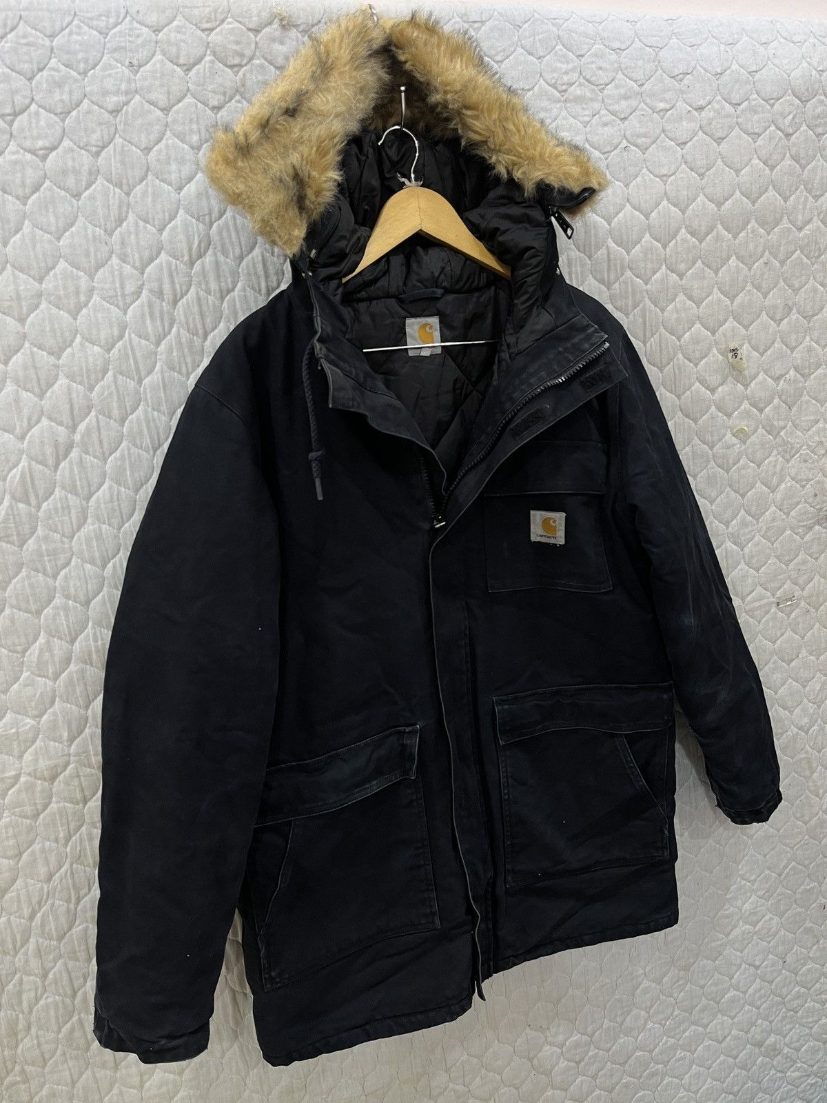 Carhartt (Yyy). VINTAGE CARHARTT SIBERIAN PARKA JACKET Size US L / EU 52-54 / 3 - 3 Thumbnail